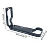 Hand Grip, Quick Release QR, Anti Slip Metal Holder Hand Grip Bracket, Aluminum Aloy for Camera