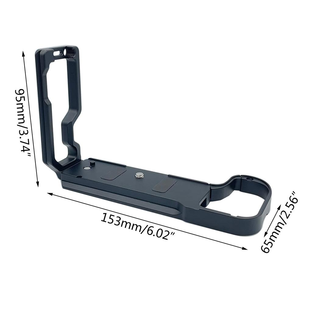 Hand Grip, Quick Release QR, Anti Slip Metal Holder Hand Grip Bracket, Aluminum Aloy for Camera