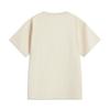 Li-Ning Bequemes Lässiges Einfaches Vielseitiges Feuchtigkeitsableitendes Lockeres Kurzarm-T-Shirt Damen Oberteile Sand-Khaki AHSV640-2