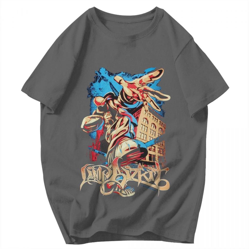 Herren T-Shirt 2025 Limp Bizkit Band Trendig Einzigartig Y2K Grafik Anime Unisex Kleidung T-Shirts