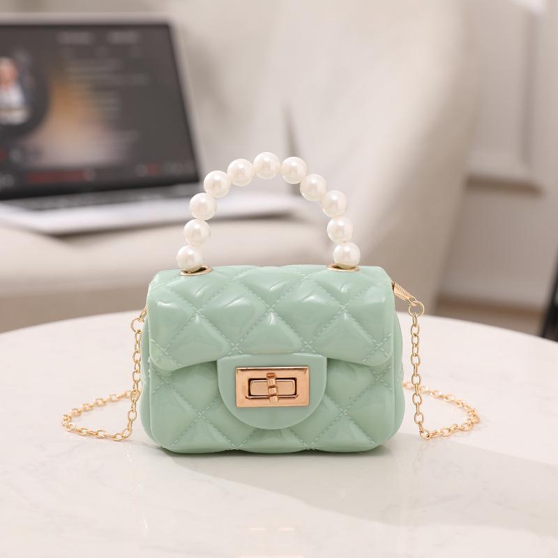 2024 Pearl Jelly Mini Bag: Ladies' Cross-Body, Handheld & Lipstick Pouch