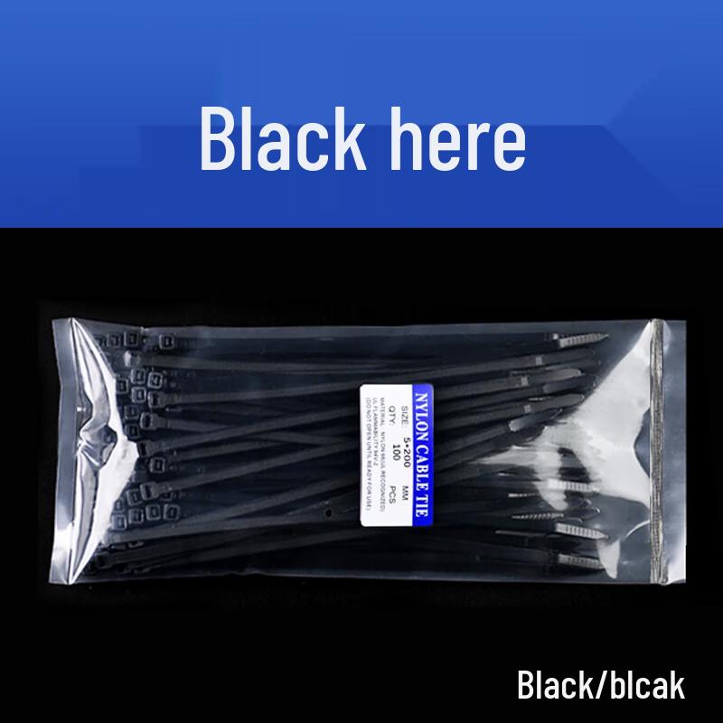 TANERDD Thickened Self-Locking Plastic Cable Ties