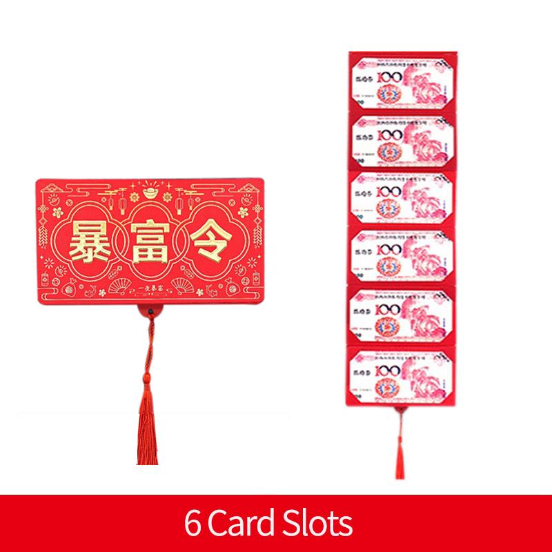 Red Folding Envelope Lucky Red Money Envelopes New Year Wedding Money Bag Children Gifts Birthday Hongbao Pocket
