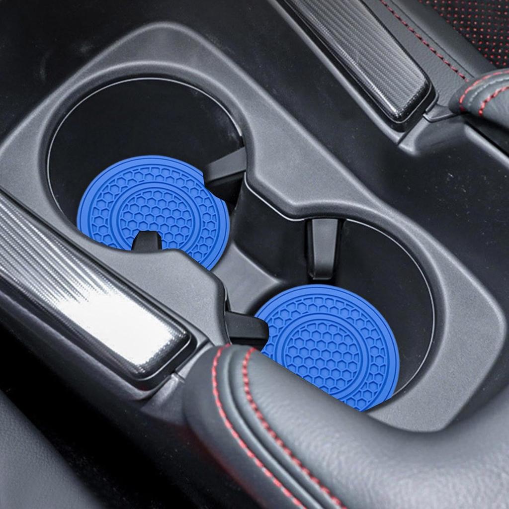 Car Drink Coaster, Car Cup Holder - Non Slip Drink Holder for Cars, Colored