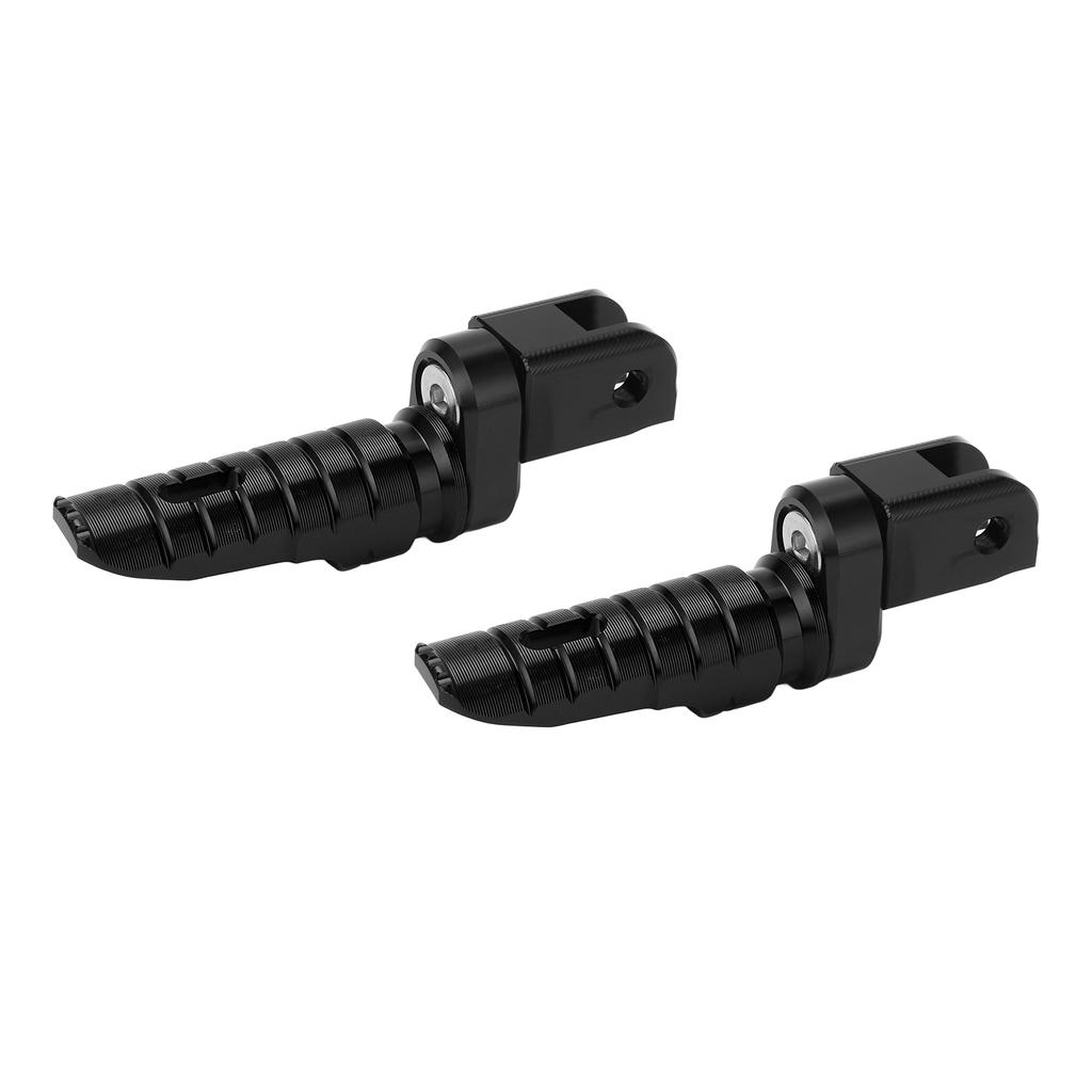 Motorcycle Front Footrests Aluminium Alloy Anti Slip Replacement for MV AGUSTA Brutale 800 RR RR SCS ROSSOBlack