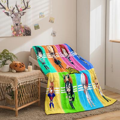 Card My Hero Academy Series Double Sided Flannel 3D Digital Printed Blanket Blanket