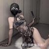 Cheongsam sexy sexy underwear retro hollowed out beautiful back pure desire temptation free skirt uniform suit