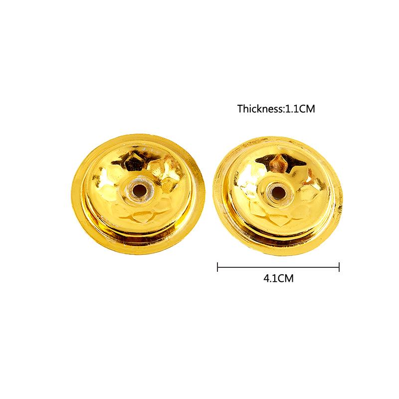 2Pcs Oil Lamp Floating Wick Holders Enshrine Supplies For Buddha Lamp Long Light