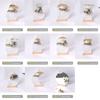 Acryl Make-up Spiegel für Schreibtisch mit Ständer Ästhetische Schreibtischdekoration Schminkspiegel Rahmenloser Tischspiegel für Schlafzimmer Wohnzimmer