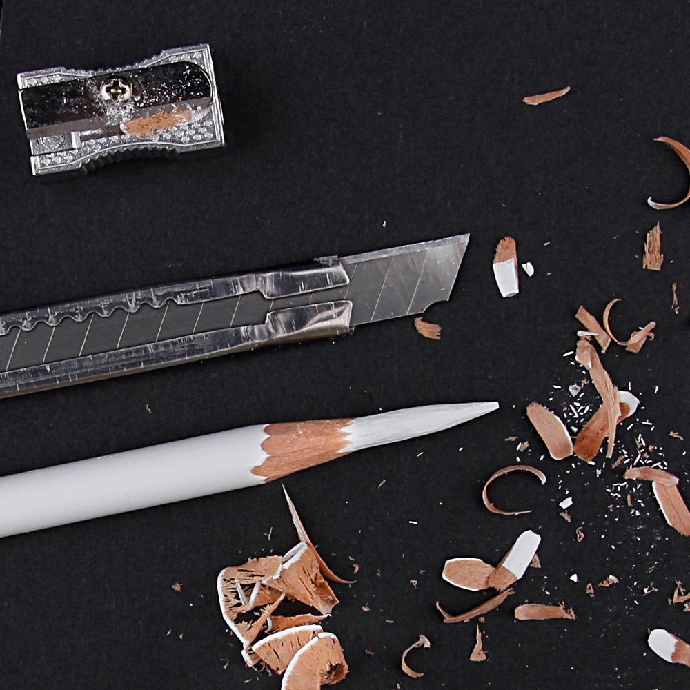 3Pcs Soft/Medium/Hard Charcoal Pen Sketch Pencil Black White Charcoal Pencil  Details Processing