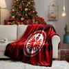 Eagle Crest Frankfurt Emblem Throws Blanket Flannel Blankets Plush for Couch Bed Gifts for Men Women Travel picnic blanket Christmas fan gifts