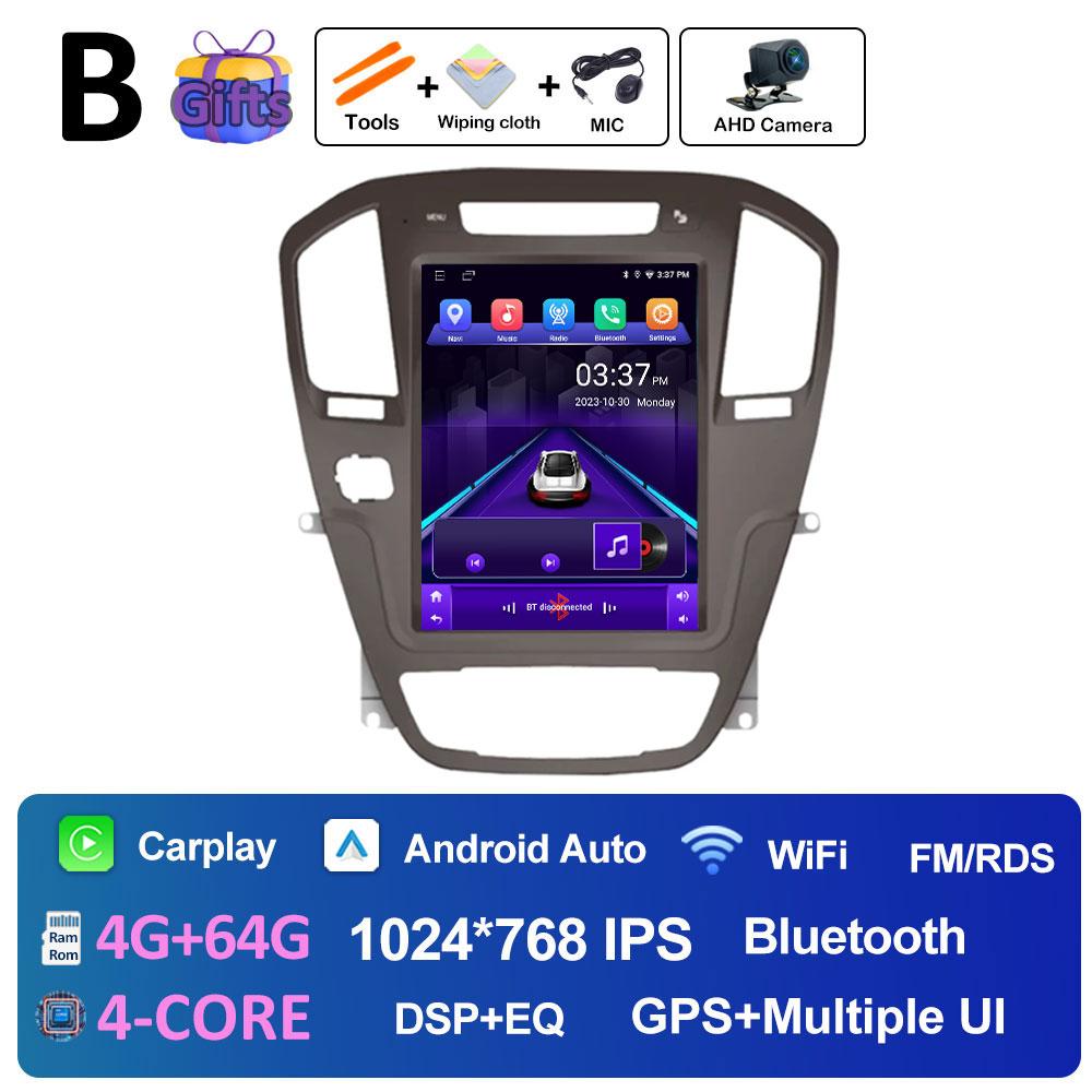 Car Video For Opel Insignia Buick Regal 2009 2010 2011 2012 2013 Radio Player Wireless Carplay DSP Stereo Autoradio Touch Screen