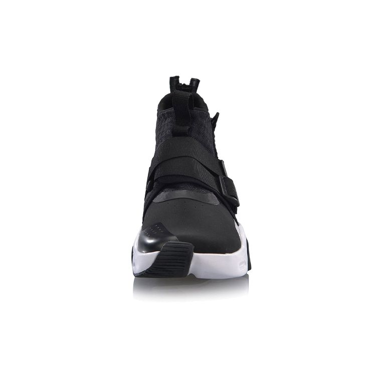 Li Ning Surviver K High-Top Casual Sneakers Women Sneakers Black AGLP046-2