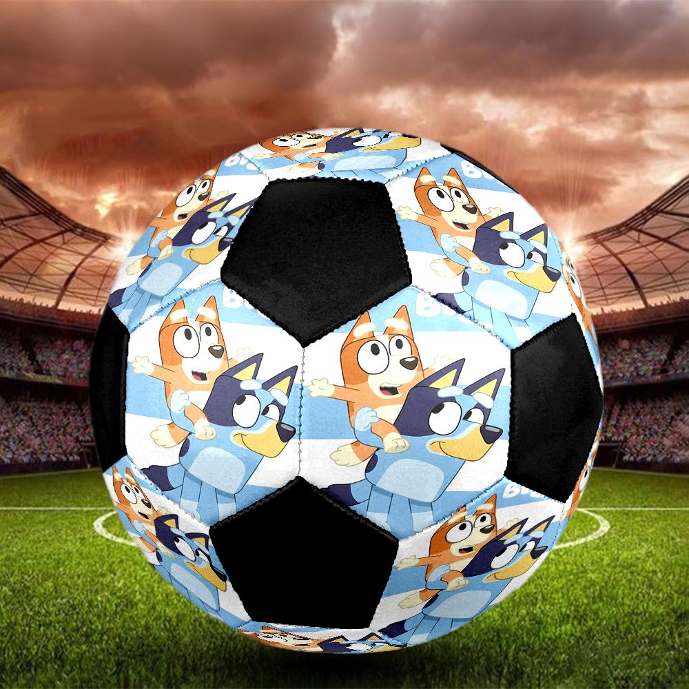 Bluey Theme Size 5 Soccer Ball, Suitable for Both Indoor and Outdoor Matches, a Gift Suitable for Everyone.