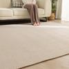 Sun Deco Rug, 3-Tatami Size Rug, Herringbone Pattern, Stylish, Non-Slip, Washable, Comfortable for All Seasons, Spring/Summer, Living Room Rug, Nordic