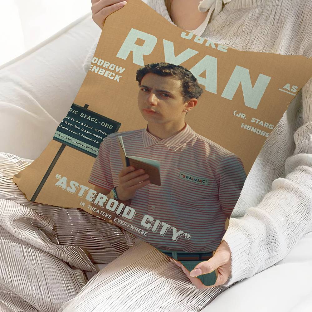 

Movie AAsteroid City Cushion Cover Polyester Sofa Cushions Decorative Throw Pillows Home Decoration Pillowcover 30x30 cm