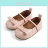 Prinzessin Baby-Schuhe in einfarbig mit Schleifen-Dekoration für Kleinkind-Mädchen Mode