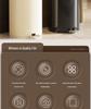 Large Capacity Metal Trash Can with Sealed Lid & Foot Pedal for Home