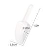 Plastic Ice Scoops Mini Transparant Ice Shovel Kitchen Tools & Gadgets Party Bar Buffet for Candy Dessert Grain Dry Goods Shovel