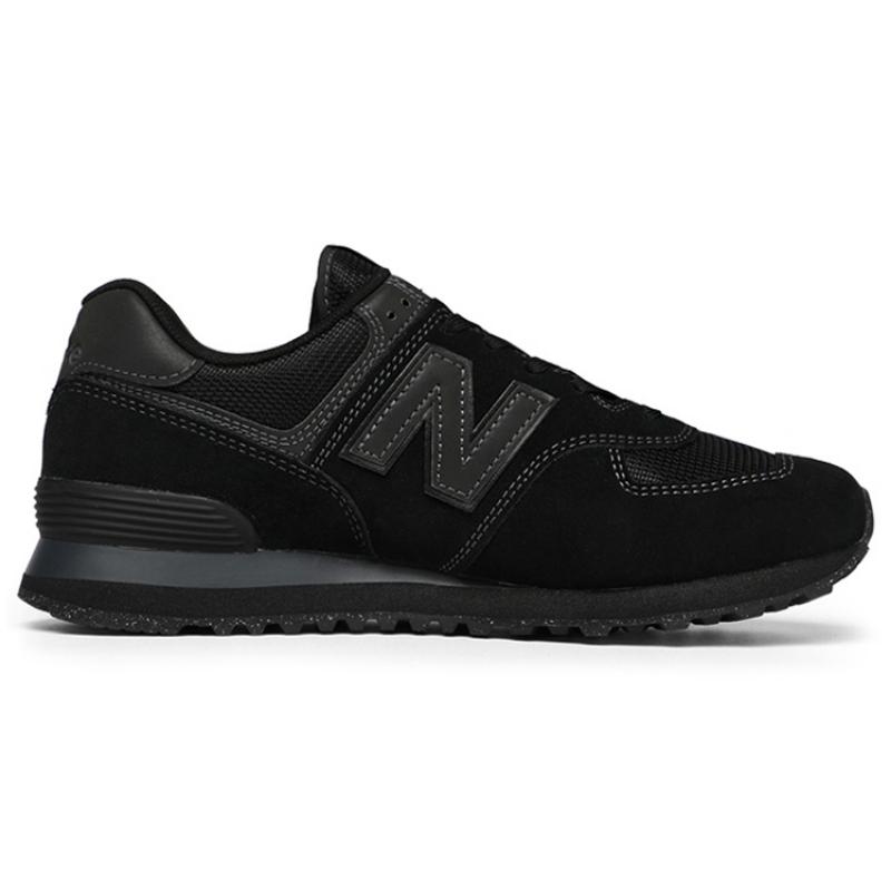 New Balance 574 Triple Black Sneakers ML574EVE