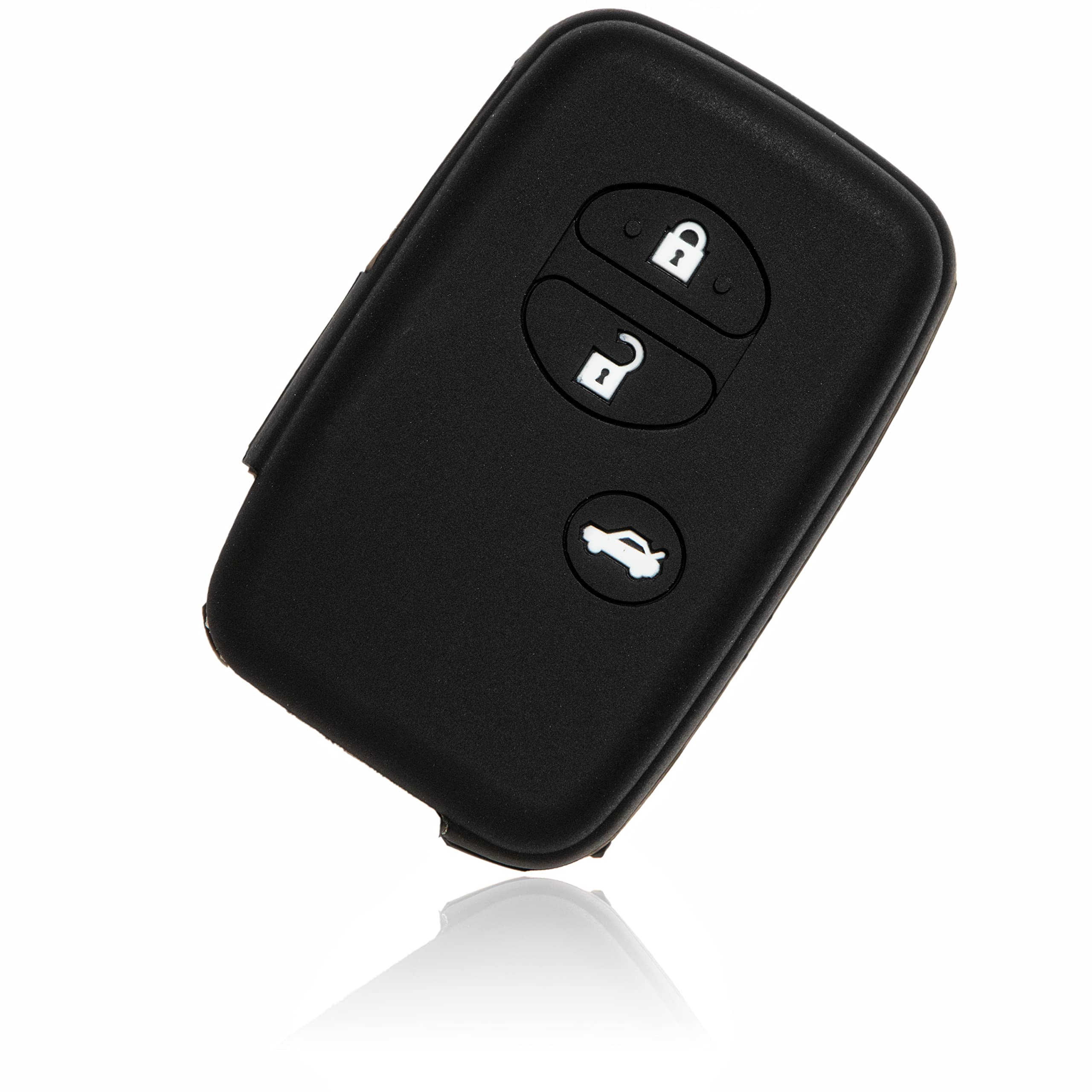 

MALAKO Силиконовый чехол для ключа-карты Toyota, 3 кнопки, Mark X, Corolla Axio оранжевый