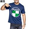 Tshirts for Unisex Adult Fashion Tshirt Puch Logo On Tshirt Daily Wear Lightweight Tee Fashion Black Crew Neck Tshirt