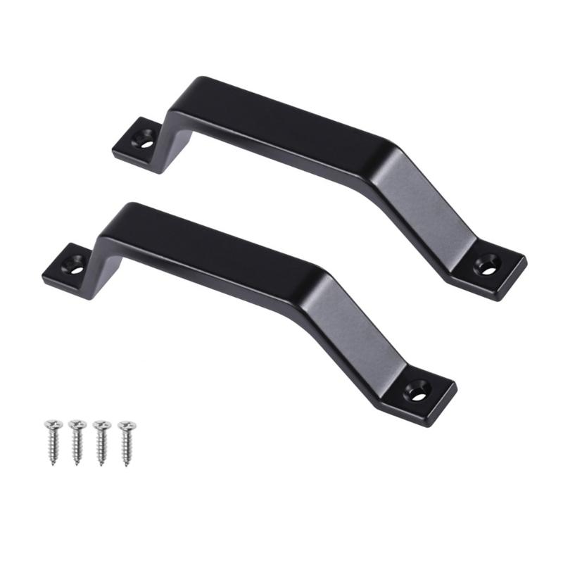 652F 2Pcs Elegant 6.10Inch Sliding Door Handles Sturdy Aluminum Alloy Pull Suitable for Kitchen Supplies and Bedroom Use
