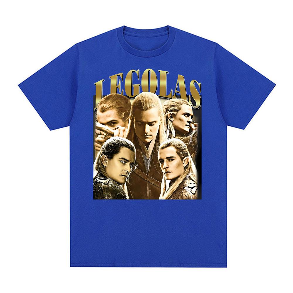 Legolas Vintage Lord of The Rings Elven Archer T Shirts Unisex Women Fashion Hip Hop Streetwear T Shirt Casual Loose Cotton Tshirt