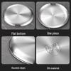 Kangfutao 304 Stainless Steel Multipurpose Round Plate