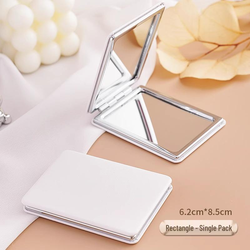 Portable Double-Sided Folding Makeup Mirror with Stand