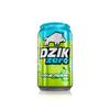 Dzik Zero Carbonated Drink with Sour Apple Flavor, Sugar-free, 330 Ml