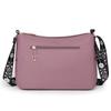 Women's Patchwork Shoulder Bag Large Capacity Nylon Crossbody Bag