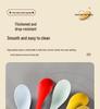 Xiangyuanmei Colorful Melamine Soup Spoon - Restaurant & Hotel Stirring Spoon, Imitation Porcelain, Plastic, for Hot Pot