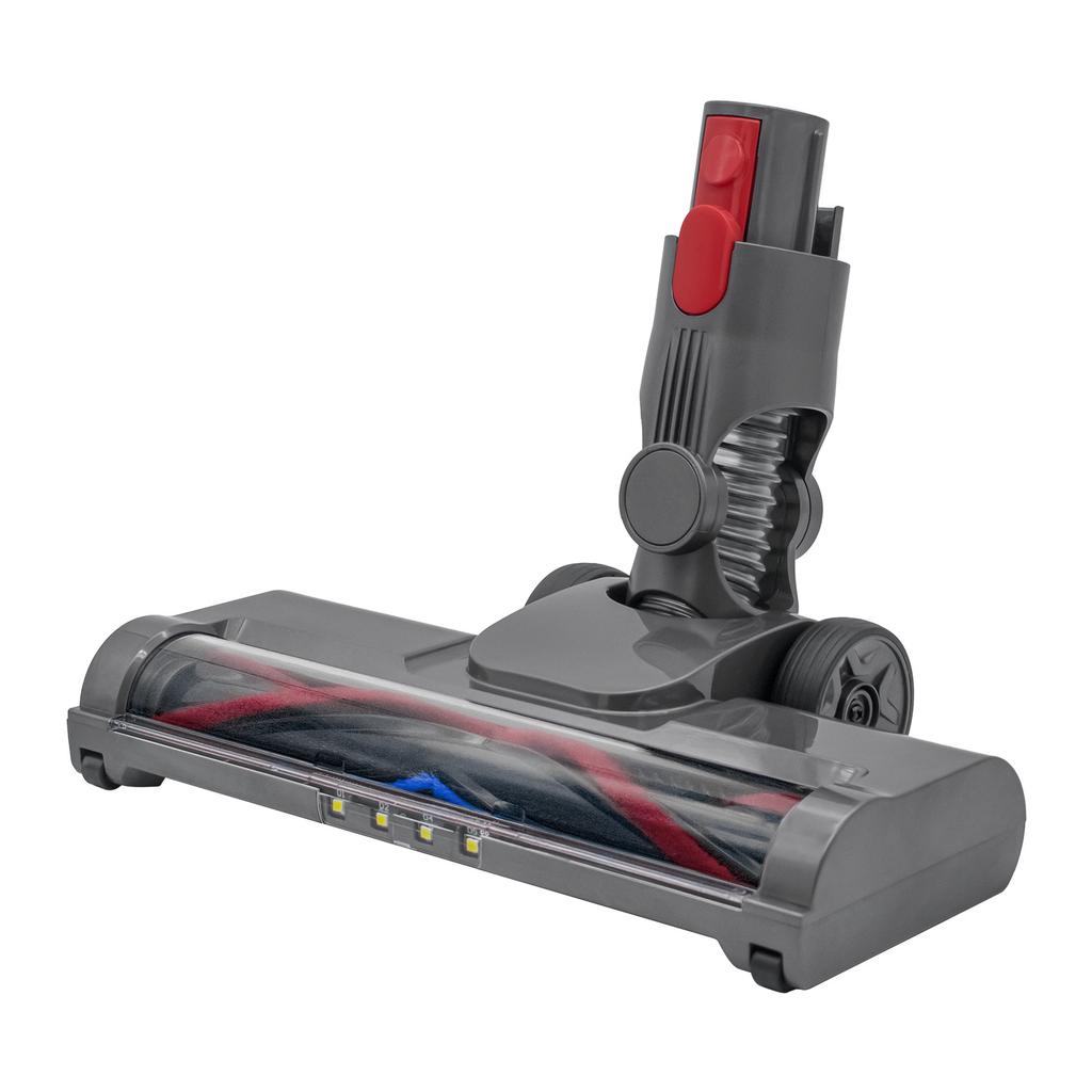 Cleaner Head Bristle Roller Brush For Dyson V7 V8 V10 V11 V15 Cordless Vacuum Attachment with LED Lights for Hardwood and Carpet