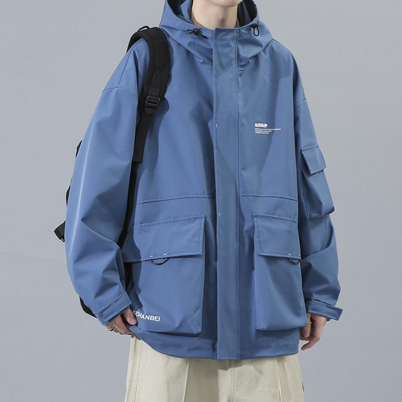 

Куртка мужская куртка для активного отдыха мужская куртка Ruffian Handsome Tooling куртка мужская куртка мужская куртка мужская XXXXL синий