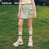 Balabala Girls' Casual Summer Quick-Dry Utility Skirt