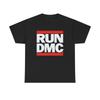 Run DMC T-Shirt Logo Rock Rap Band Official Black New Unisex T-Shirt