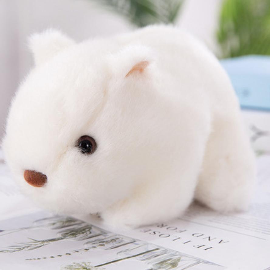 

Новая плюшевая игрушка-хомяк, милая кукла-мышка, кукла для игрового автомата, подарок для детей 20cm