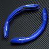 2pcs Carbon Fiber Non-Slip Steering Wheel Cover Car Accessories For Mercedes Benz AMG W212 W205 W246 W177 W176 W213 GLC GLE GLS ML Welcome Projection