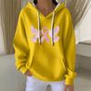 Women's Fashion Casual Christmas Angel Print Pullover Long-Sleeve Sweatshirt