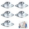 Multipurpose 15mm Balls  Bearing Rollers Smooth Rolling Casters Small  Wheel for Home Furniture & Commercial Equipment
