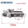 Unbraked CAP 2600KG European Trailer Hitch Cast Coupling Towball Coupler RV Camper Accessories Caravan Parts Components