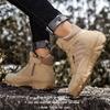 Men's Boots Winter Combat Shoes For Men Outdoor Sport Climb Mountains Cross Country Men Sneakers Sapatos Masculinos
