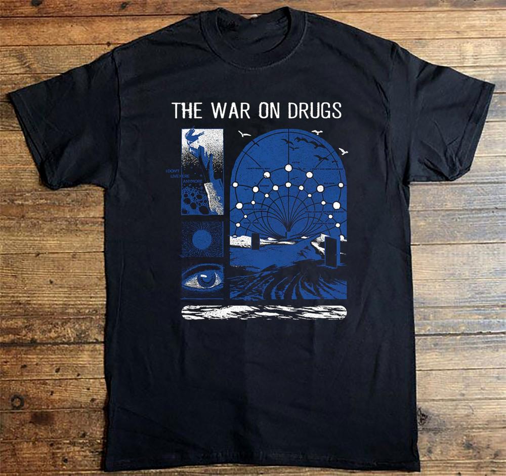 

The War on Drugs I Don t Live Here Anymore Tracklist S -5XL OM1922 Unisex T-Shirt XXL
