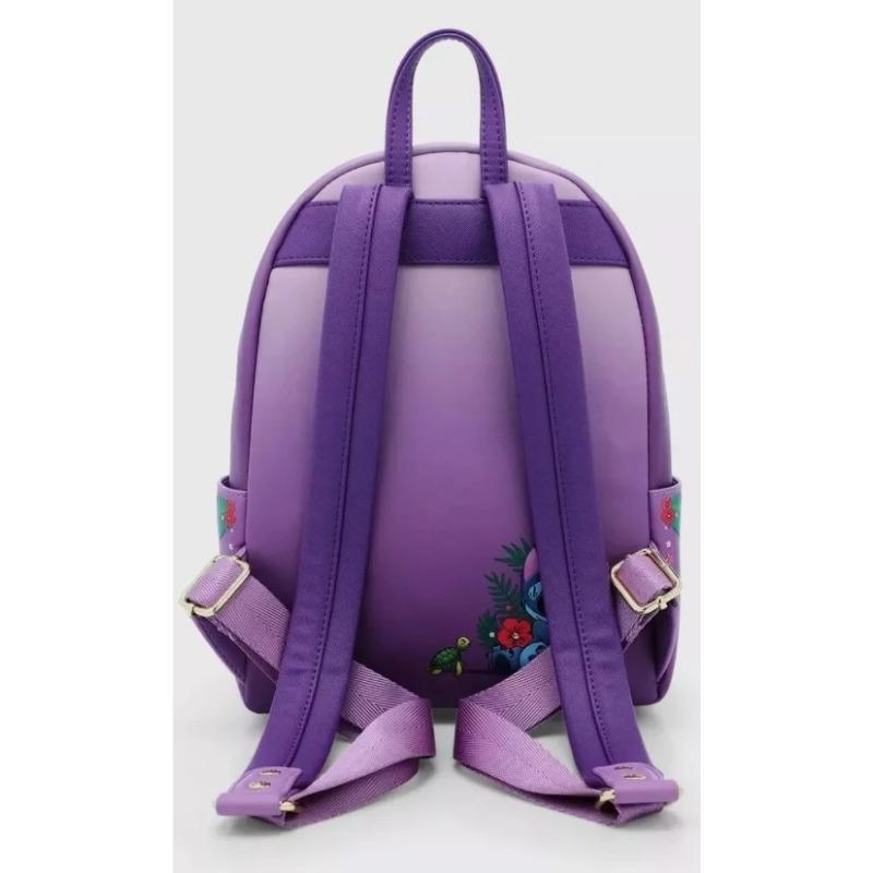 Disney Lilo & Stitch Scrump Reading Mini Backpack Children's Backpack PU Leather Student Backpack Stationery Christmas Gift