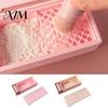 Removable Sieve for Powder Clay Tools Kit, Storage Box with Brush Container, Desktop Art Supply Organizer Craft Organizer, Air Dry Accessory