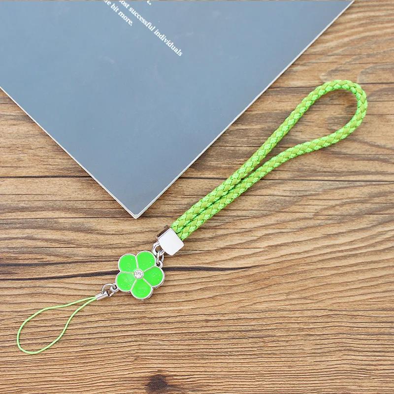 Multicolor Phone Charm Strap - Short Braided String, Anti-Lost Lanyard for Phones/Cameras, Keychain Gift Accessory