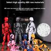 DO-IT-YOURSELF Multi-Jointed Movable Shapeshift Robot Ornaments 3D Printed Mannequin Lucky Character Action Figures Playthings ideal for