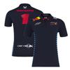 Mens Polo-Style Cycling Jersey Soft Breathable Quick-Dry Outdoor Sport Shirt Ride