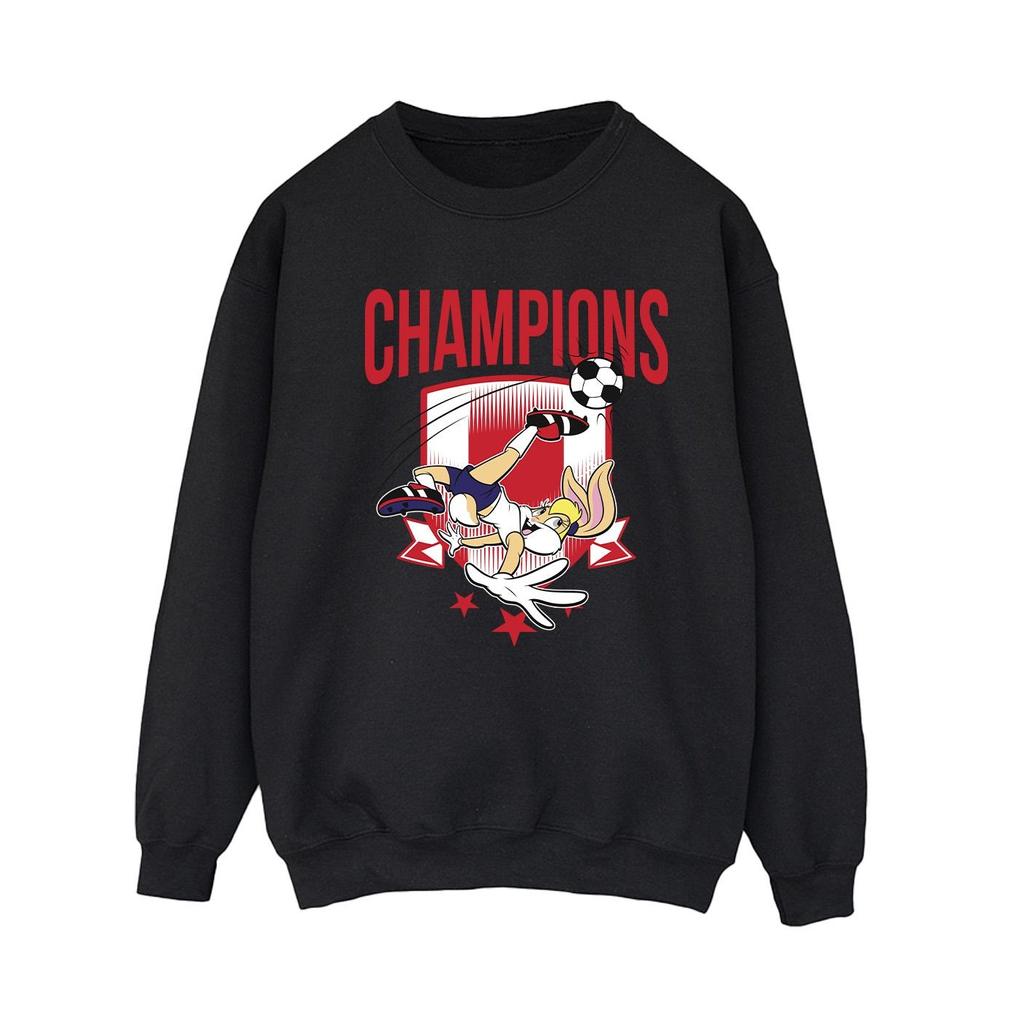 Looney Tunes Womens/Ladies Lola Football Champions Sweatshirt